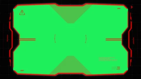 Animation red circle for scanning target... | Stock Video | Pond5