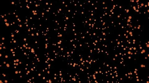 Animation of red confetti explosion. Design. Tine flying red particles Stockillustratie