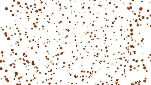 Animation of red confetti explosion. Design. Tine flying red particles 스톡 일러스트