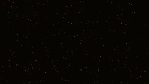Animation  red light on night sky Stock Footage 243783339