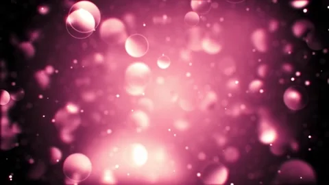 Animation red light shine particles bokeh. Stock Footage 276620067