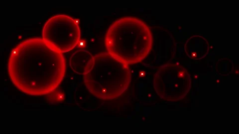 Animation red light sparkles. Stock Footage 163087648