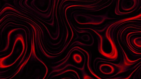 Animation of red slow moving caustic light ripples on black background seen from Stock Footage 337350465