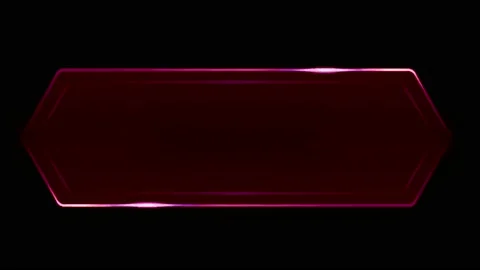 Animation red space bar HUD isolate for texture. Stock Footage 217361895