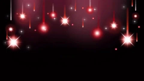 Animation red sparkles and black space for texture. Stock Footage 158601426