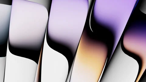 Animation on refracting bubbles in a reeded glass effect. Video stock 321693598