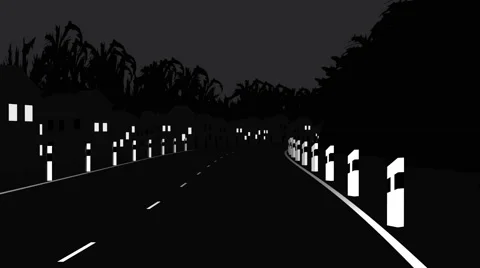 Animation road Stock Footage 50291372