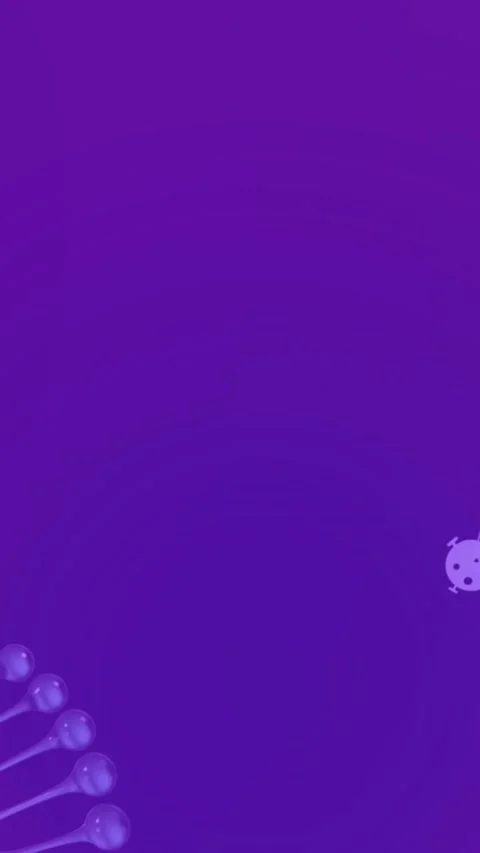 Animation of rotating dna helix and connected dots forming globe over abstract Stock Footage 344803314
