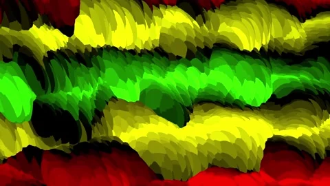 Animation of Rotating Magic Luxurious Abstract Background 02. 4K Video stock 297546806