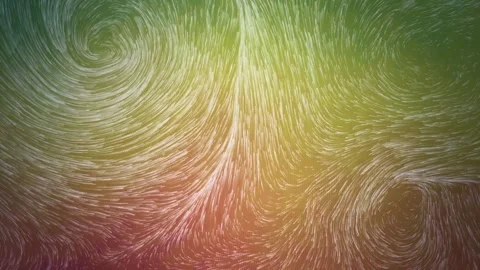 Animation Rotation Lines Particle Background, Loop Video Stock Footage 293725678