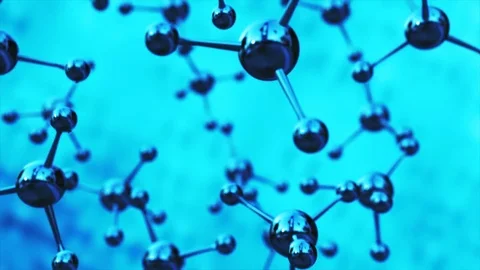 Animation rotation of model molecule Stock-Footage 82819526