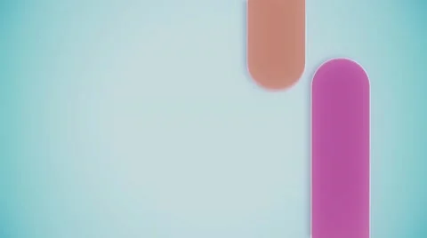 Animation of round shape lines with circles Stock Footage 59027246