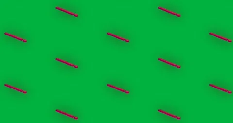 Animation of rows of pink exclamation mark pattern moving on transparent 스톡 동영상 318052877