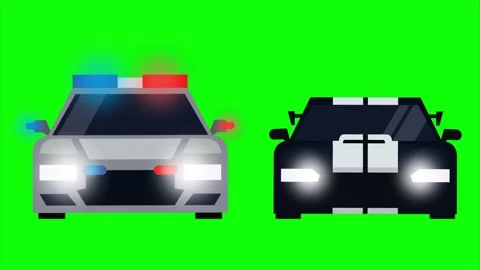 Xe cảnh sát màn hình xanh lá cây: Làm việc như một cảnh sát thật sự với những cảnh quay đặc biệt trong video màn hình xanh lá cây. Xem chiếc xe cảnh sát màu xanh lá cây phô diễn trên nền xanh giúp bạn tạo ra những video phong cách và thu hút khán giả.