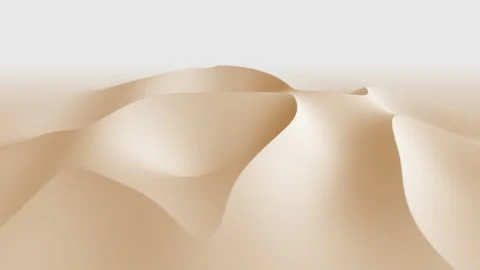 Animation of sandy embossed soft wave forms Stock Footage 266819502