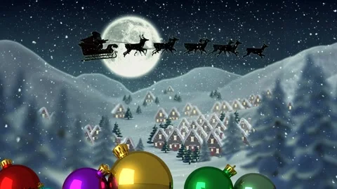 Santa Reindeer Stock Footage ~ Royalty Free Stock Videos | Page 5