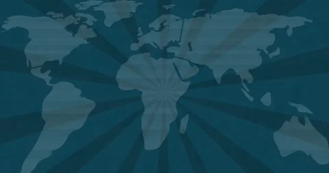 Animation of save the planet over world map on dark blue background 스톡 동영상 162944935