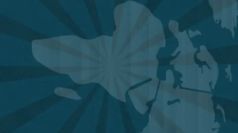 Animation of save the planet over world map on dark blue background 스톡 동영상 312409529