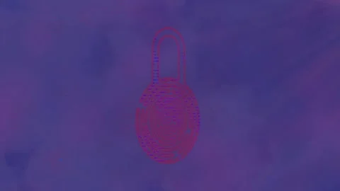 Animation of scanner with clock face over glowing blue globe on dark background Stock Footage 328360293