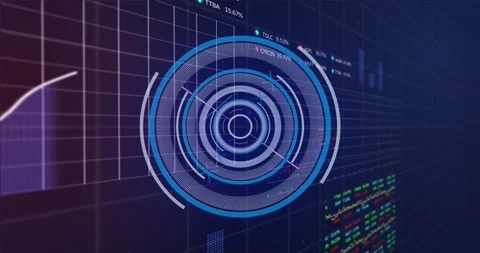 Animation of science data processing ove... | Stock Video | Pond5