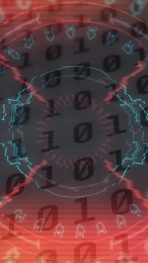 Animation of scope scanning and binary coding 스톡 동영상 341952928
