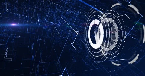 Animation of scope scanning and light tr... | Stock Video | Pond5