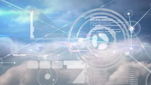 Animation of scope scanning, data proces... | Stock Video | Pond5