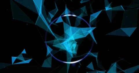 Animation of scope scanning over shapes ... | Stock Video | Pond5