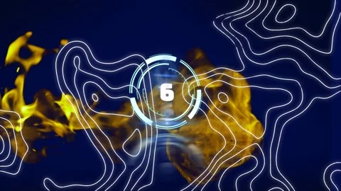 Animation of scope scanning over white l... | Stock Video | Pond5