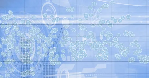 Animation of scopes scanning with digita... | Stock Video | Pond5