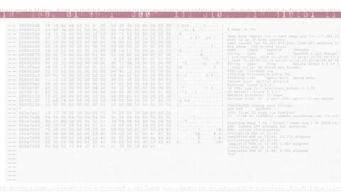 Animation of screen with computer data p... | Stock Video | Pond5