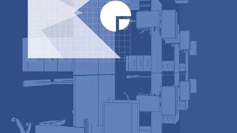 Animation of screens with data processing against 3d office model Stock Footage 315219389