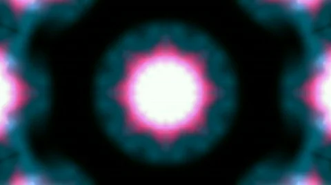 Animation of seamless flower lotus pattern.Buddhism Mandala flower,kaleidoscope, 库存影片 791027