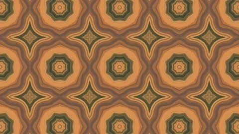 Animation Seamless Kaleidoscope pattern colorful background Vídeos de archivo 196558435