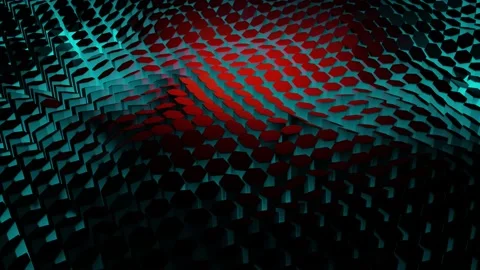 Animation of seamless loop, Abstract, Form, Motion, Movement Stock Footage 165002463