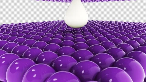 Animation serum through the skin layer and reduce up saggy skin of the skin cell Stock-Footage 162240969