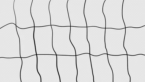 Animation of a shaking mesh Stock Footage 154480384