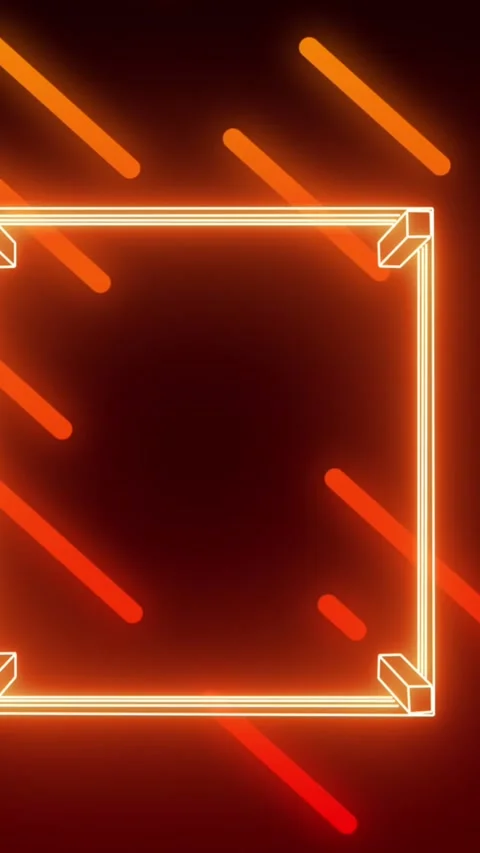 Animation of shapes moving and boxing ring over black background Stock Footage 342802139
