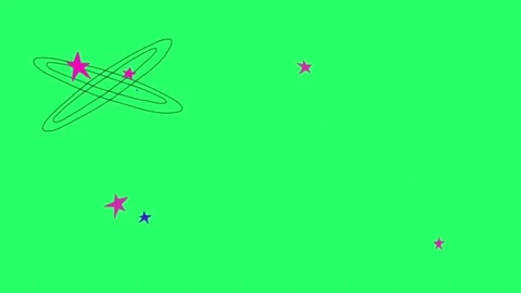 Animation sheet music on green background. Stock Footage 203160913