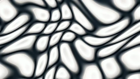 Animation showcases an evolving, organic network of dark Stock Footage 337756091