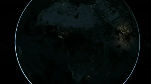 Animation showing an eclipse of the sun Vídeo Stock 845704