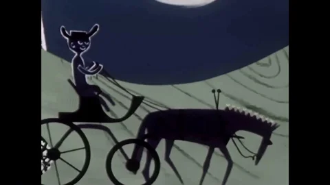 An animation showing the progress of technology from 1900 to the 1950s. Video stock 89768025