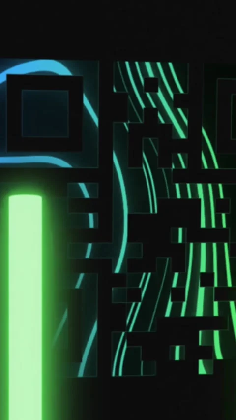 Animation shows data processing in servers, illustrating the global internet Stock Footage 321991202