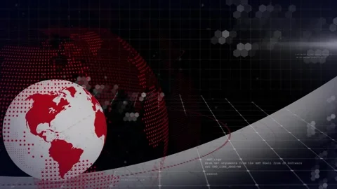 This animation shows a repeating wave pattern on an alpha channel Stock Footage 329126913