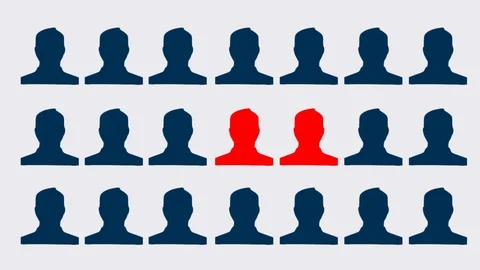 The animation shows the spread of the virus. Stock Footage 127489925