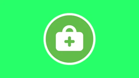 Animation sign isolate on green screen. Stock Footage 233867564