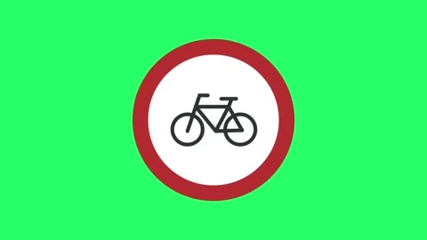 Animation sign isolate on green screen. | Stock Video | Pond5