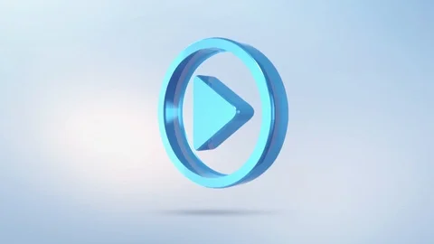 Animation sign turn on icon with alpha channel Stock Footage 89900852
