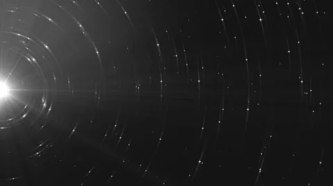 Animation silver background with rays in space. Video stock 62416325