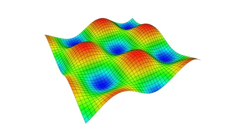 Animation of sinusoidal waves Stock-Footage 64804488